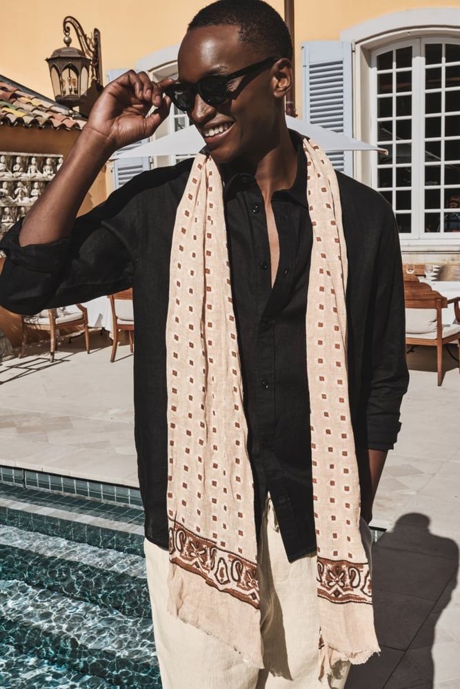 バンダナ/スカーフ JOHNLAWRENCESULLIVAN JACQUARD SCARF JOHN LAWRENCE SULLIVAN - JOHNLAWRENCESULLIVAN JACQUARD SCARF の