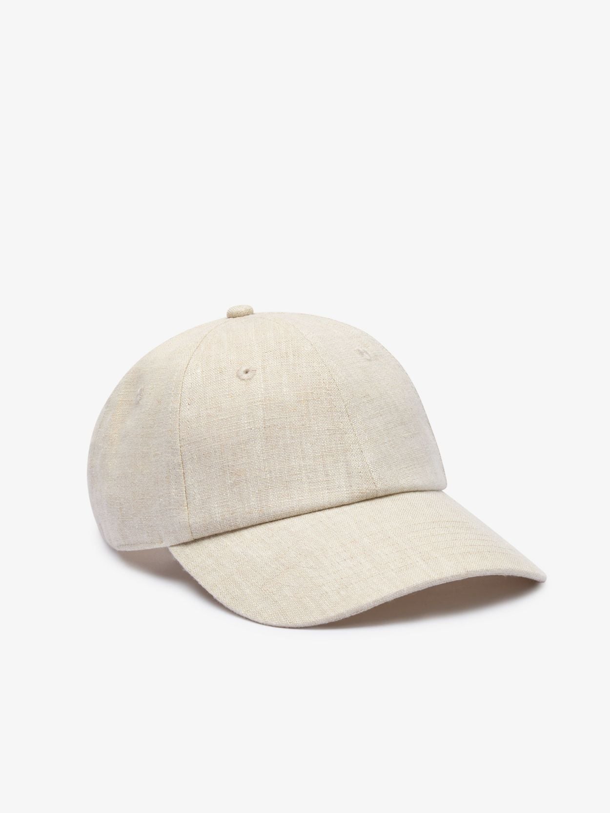 Sand Linen Baseball Cap - Men's linen baseball cap - Buy online