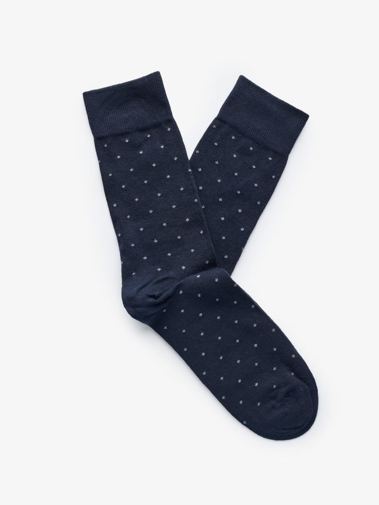 John Henric - Blue & Orange Socks - Onesize