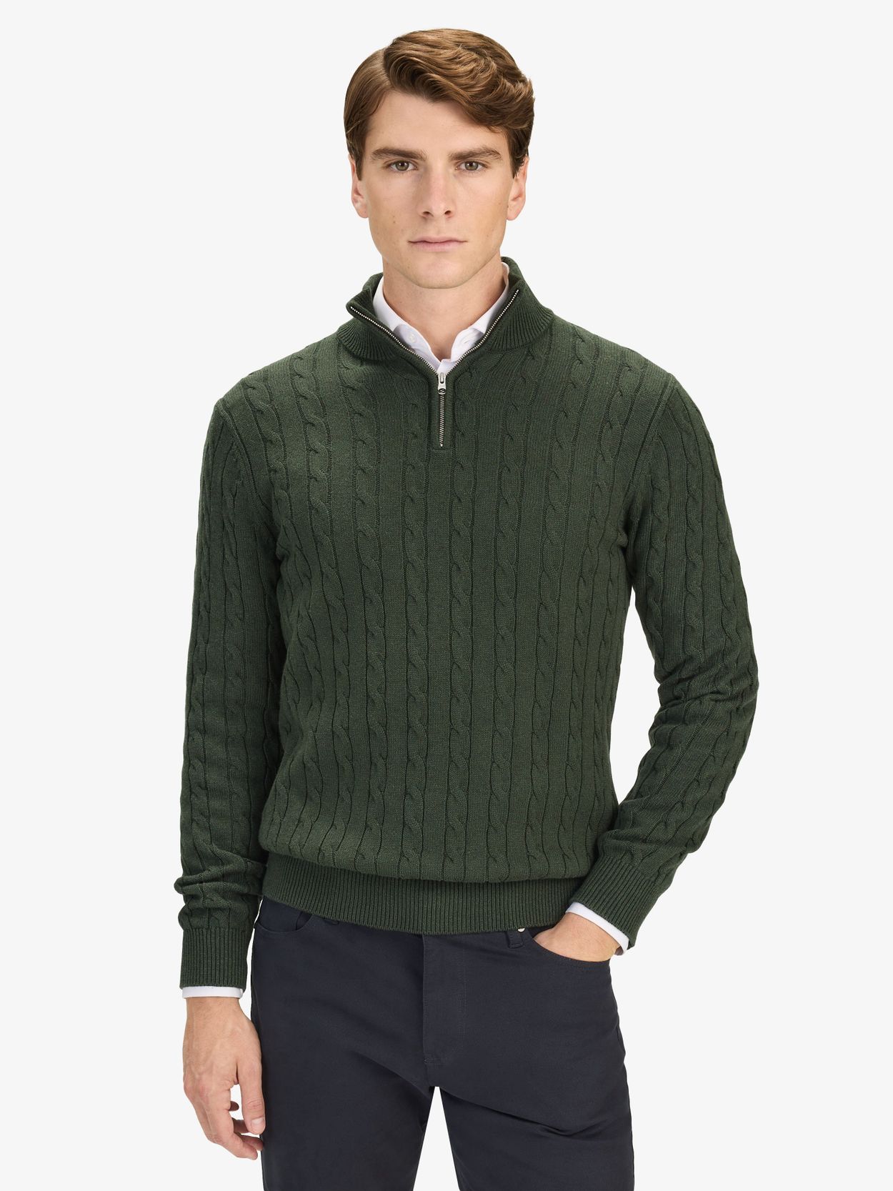Pull Demi-zip DSG Homme - Taille L, Gris Polaire, Réflecteur, Neuf Avec étiquettes