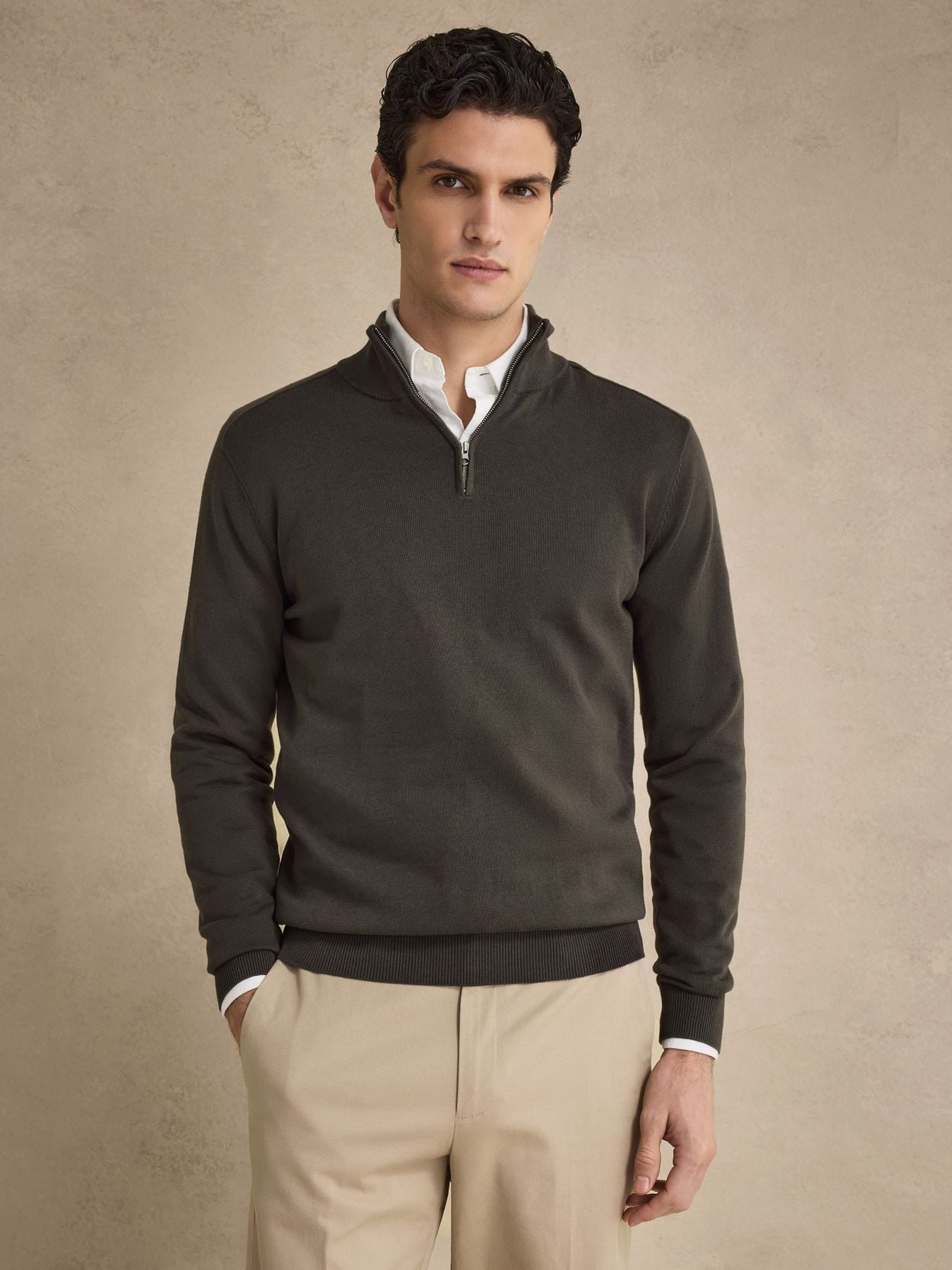 Overshirt Herringbone - Buy online | John Henric