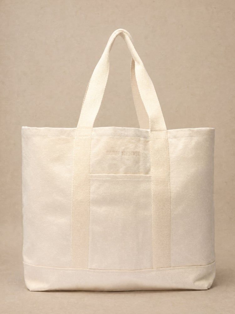 Light Beige Tote Bag