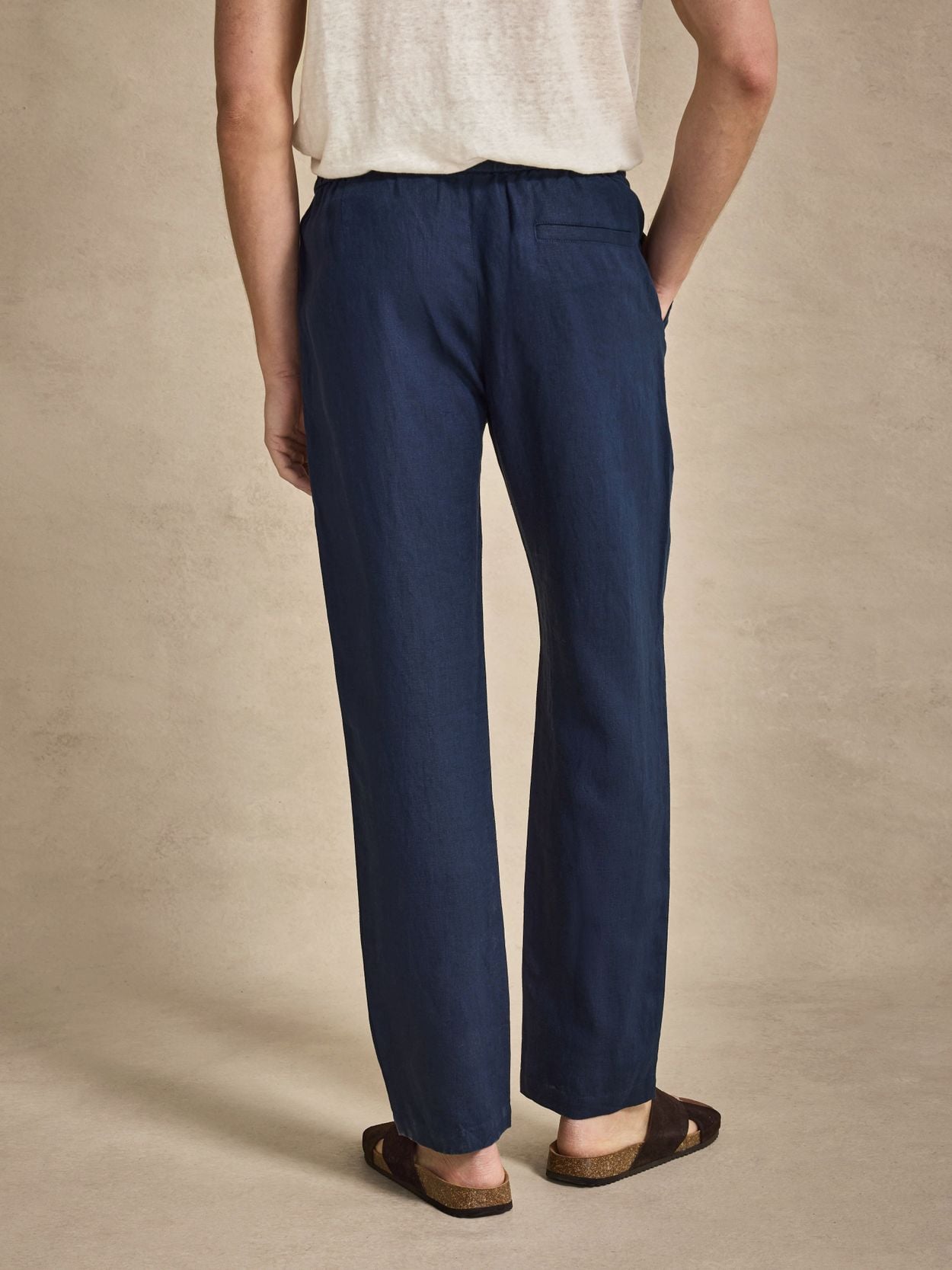 Image number 5 for product Navy Blue Linen Suit