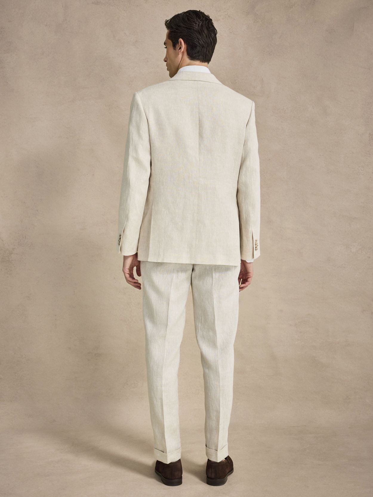 Image number 4 for product Sand Linen Suit