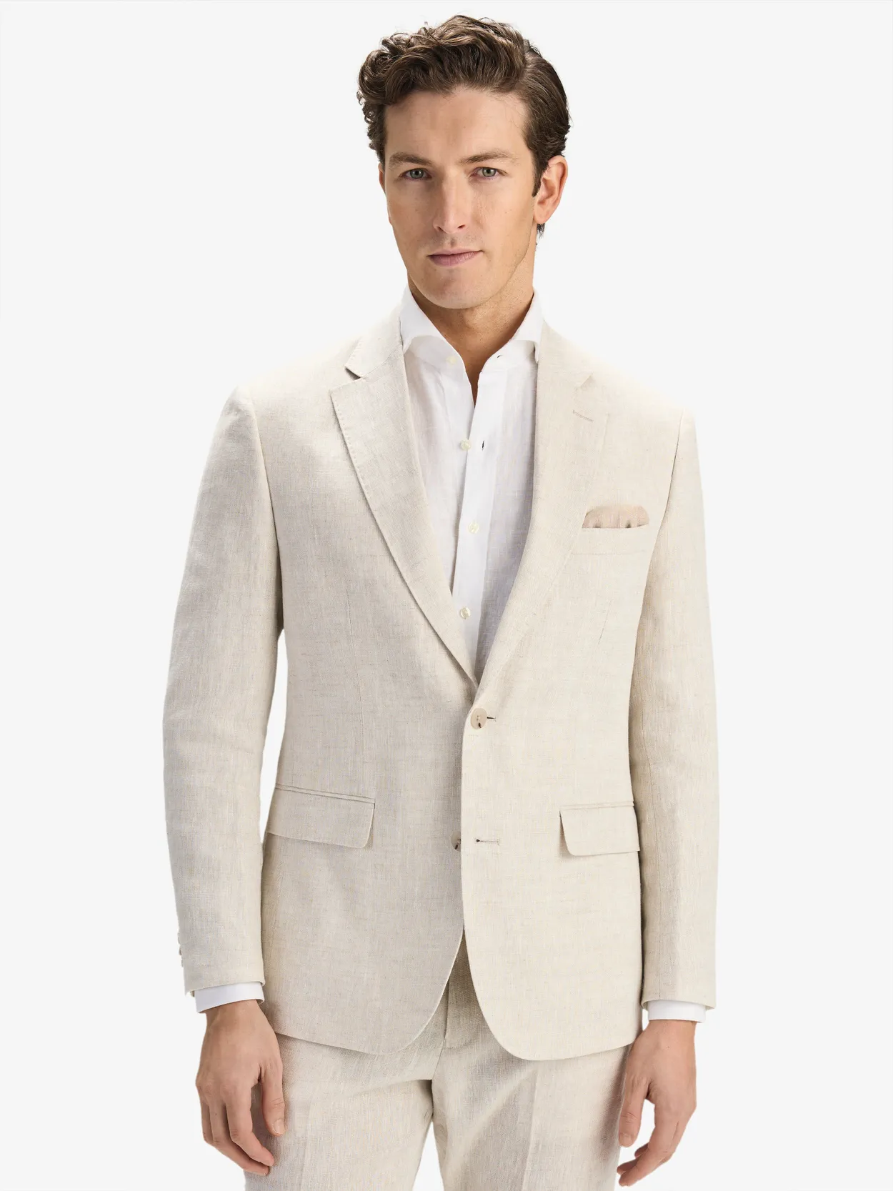 Sand Linen Suit