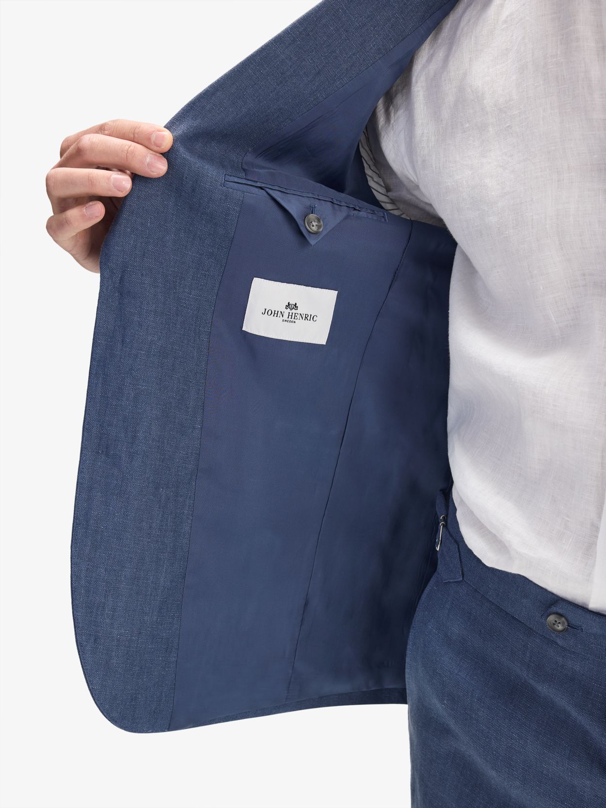 Image number 5 for product Blå Lindress med Skjorte