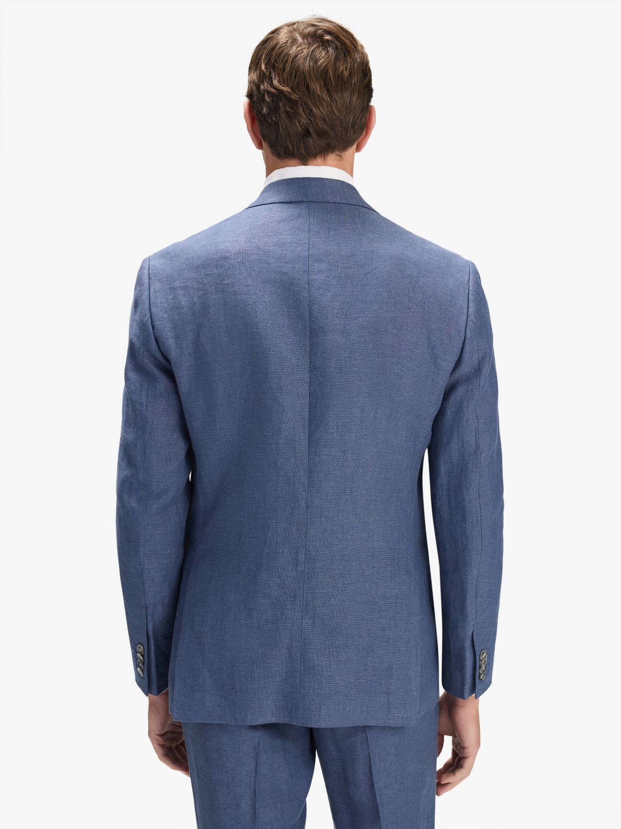 Image number 5 for product Blue Linen Suit