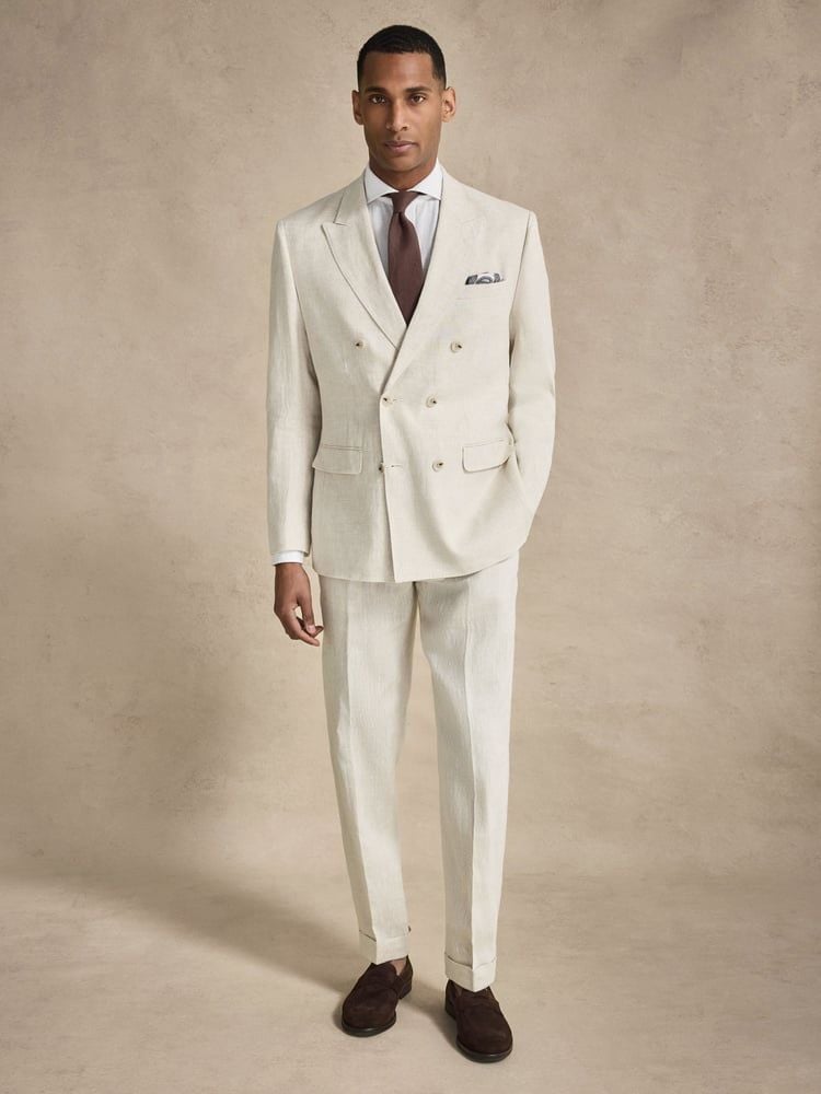 linen dress suits Delave Linen Suit