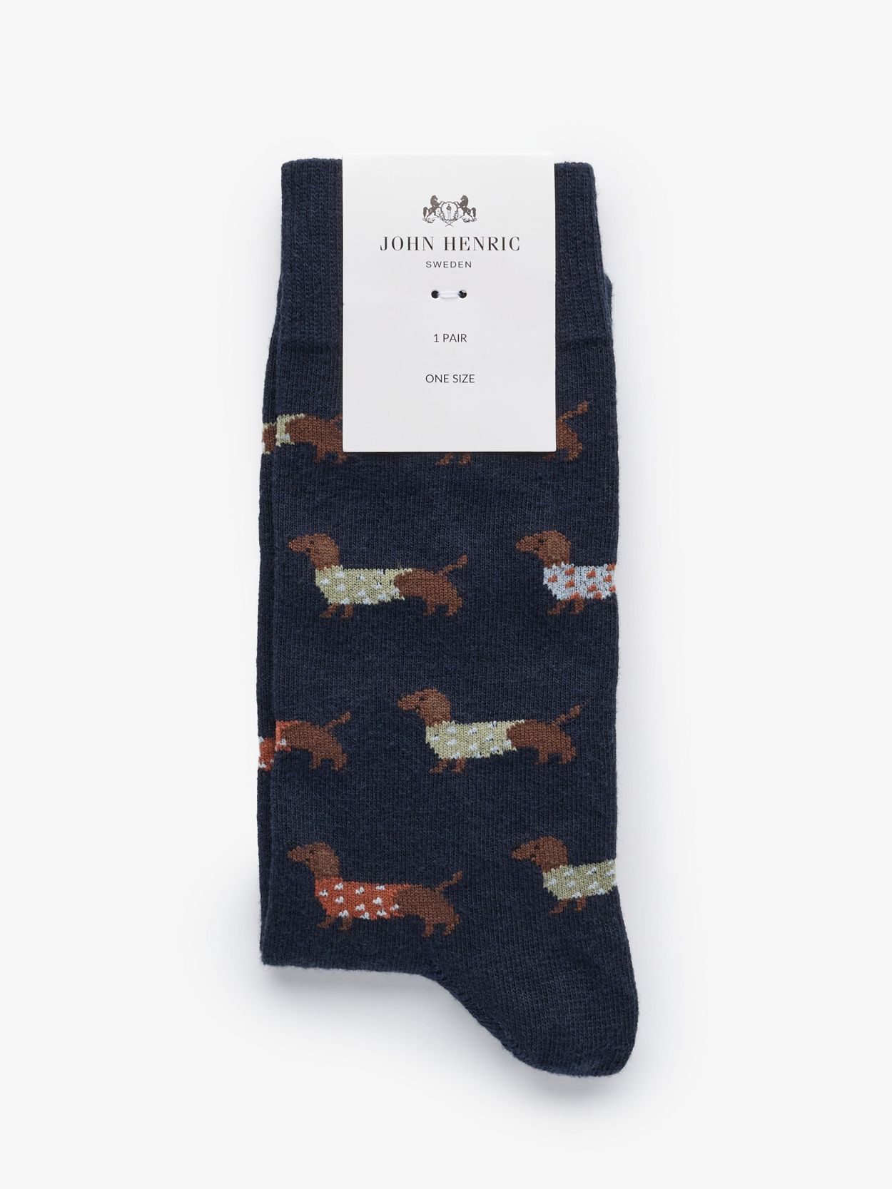 Chaussettes Humour Teckel Pour Amoureux Des Chiens - Taille 40-46 - Coton Confortable - Antidérapantes