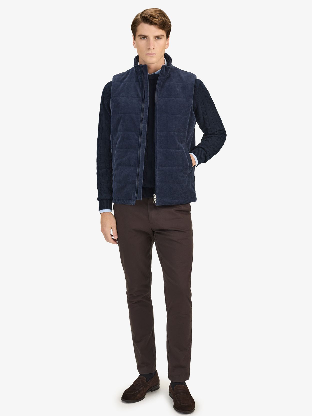 Corduroy Vest - Buy online | John Henric