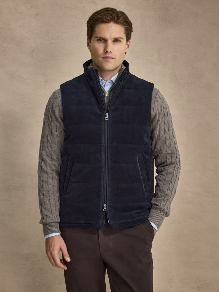 Navy Blue Vest