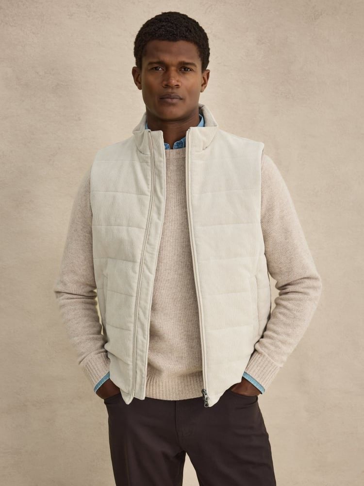 Beige Vest