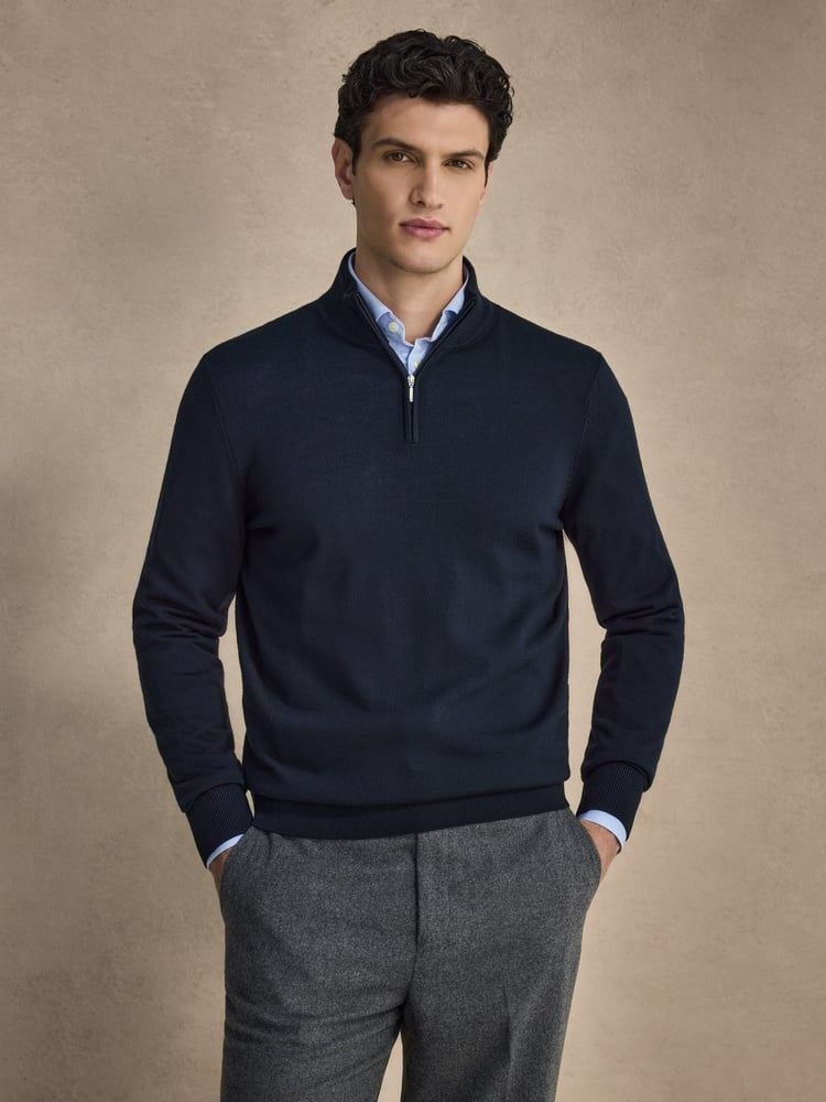 Navy Blue Sweater