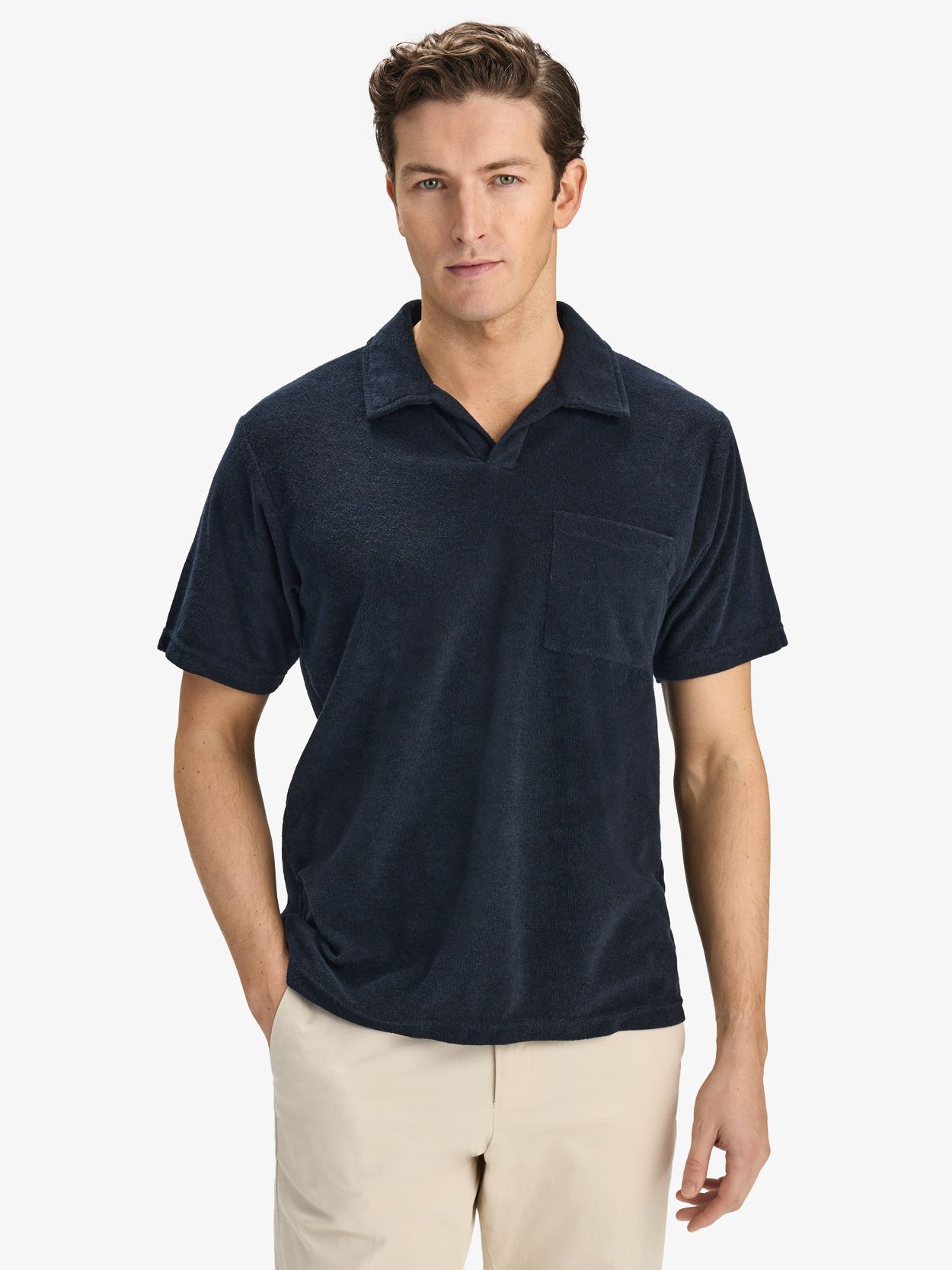 Image number 3 for product Marinblått Terryset