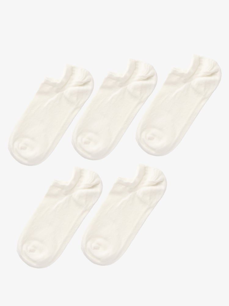 5-Pack White Socks