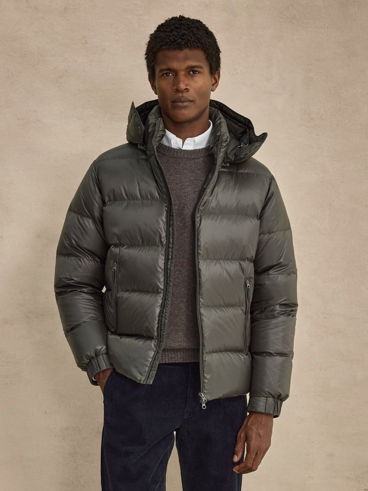 Green Puffer Jacket