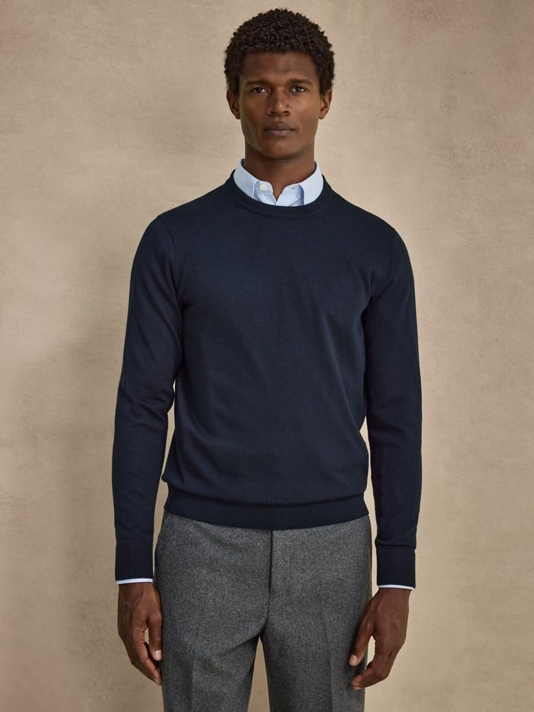 Navy Blue Sweater