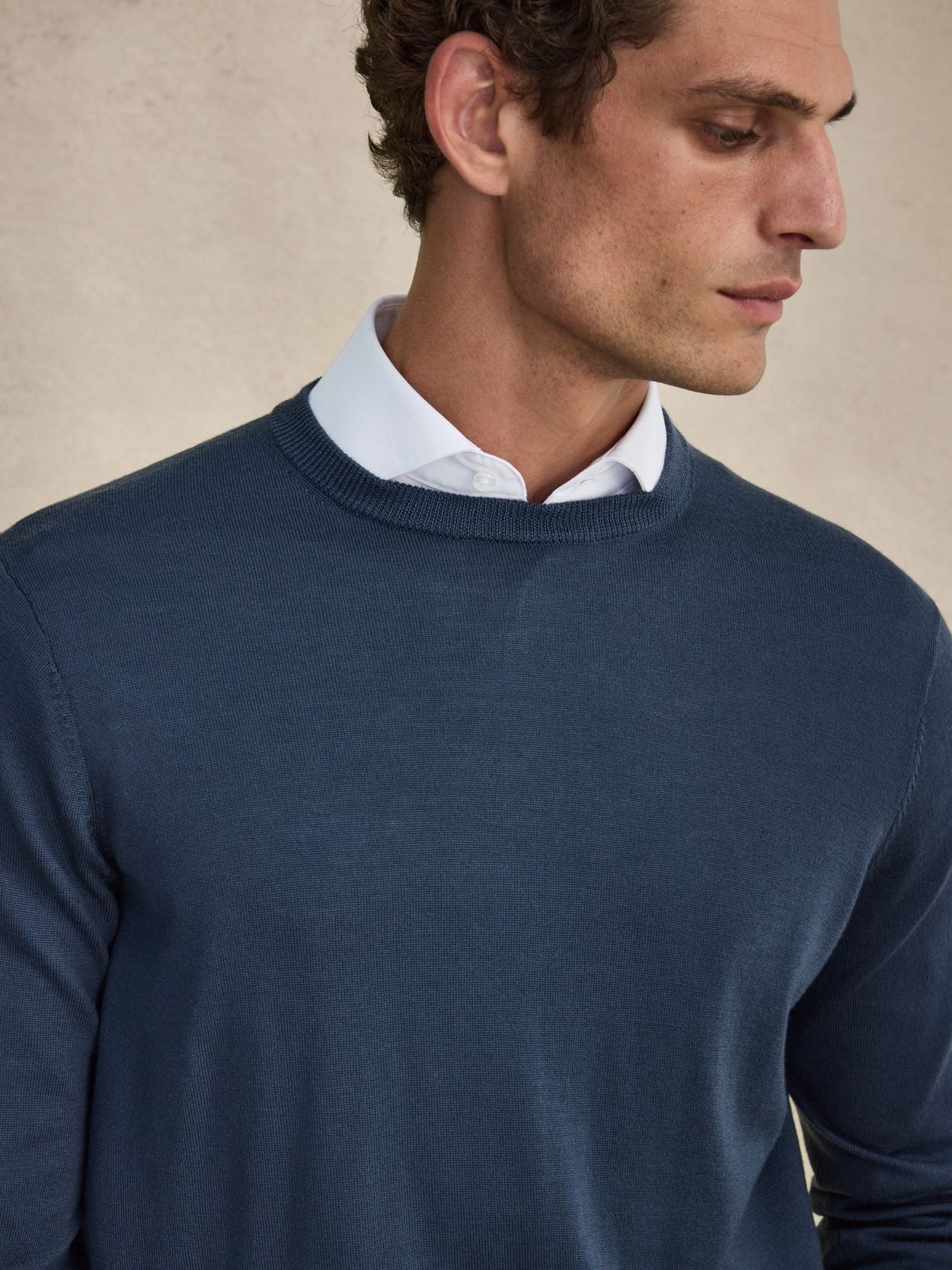 blue bride wedding dress Everyday Quarter-Zip Sweater for Tall Men in Patriot Blue S / Tall / Patriot Blue