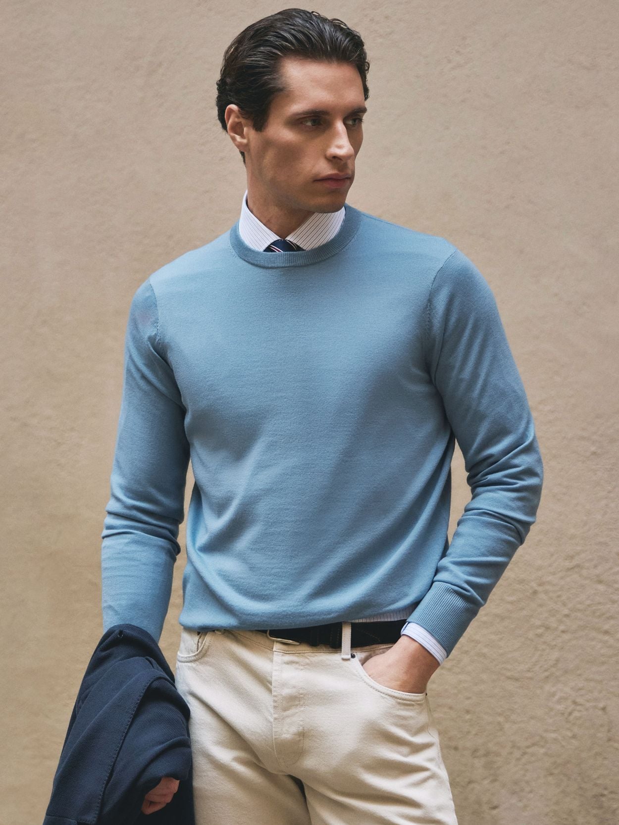 John Henric - Blue Sweater - XL