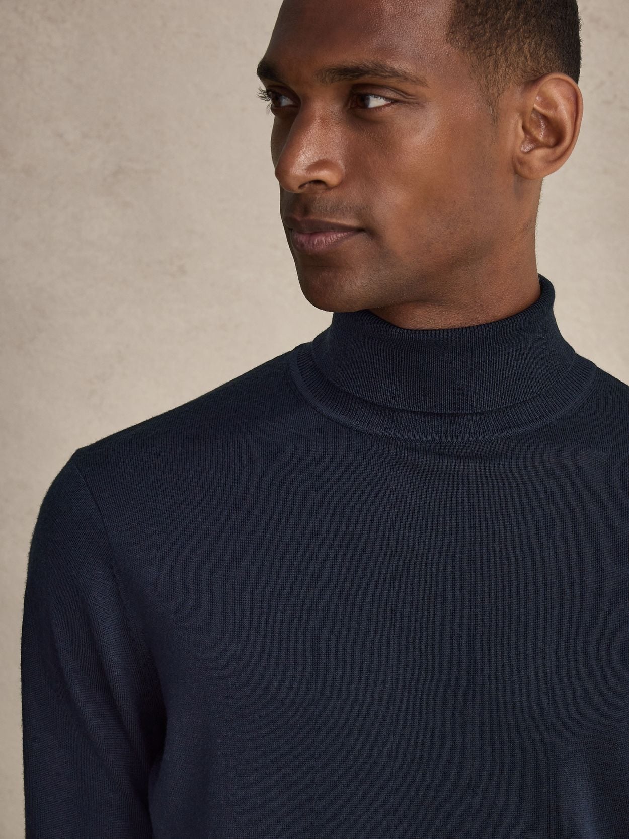 Merino Wool Turtle Neck Sweater - Buy online | John Henric