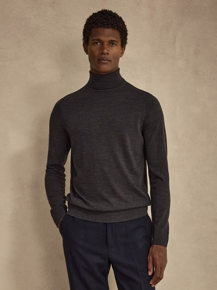 Dark Brown Turtleneck