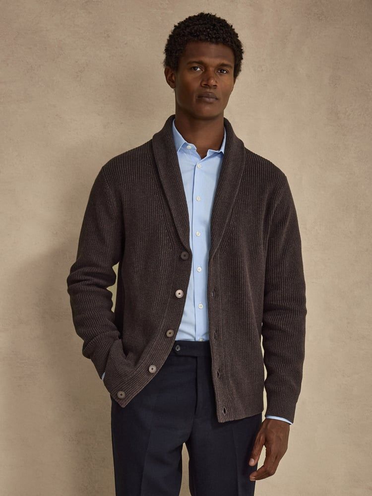 Dark Brown Cardigan