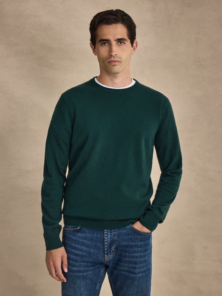 Teal Cashmere Sweater