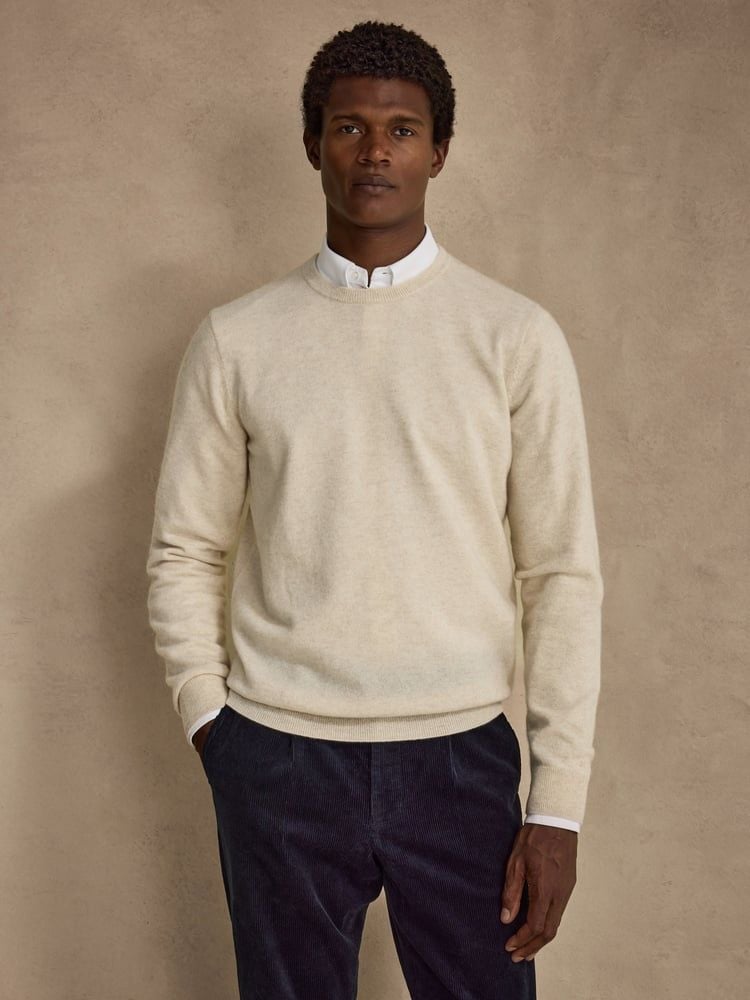 Off White Cashmere Sweater