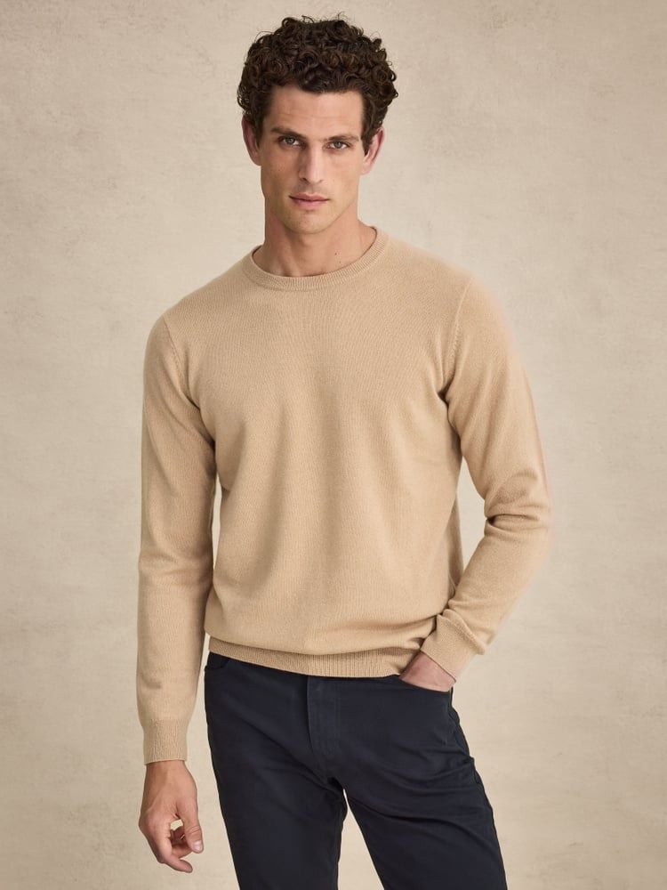 Camel Cashmere Sweater