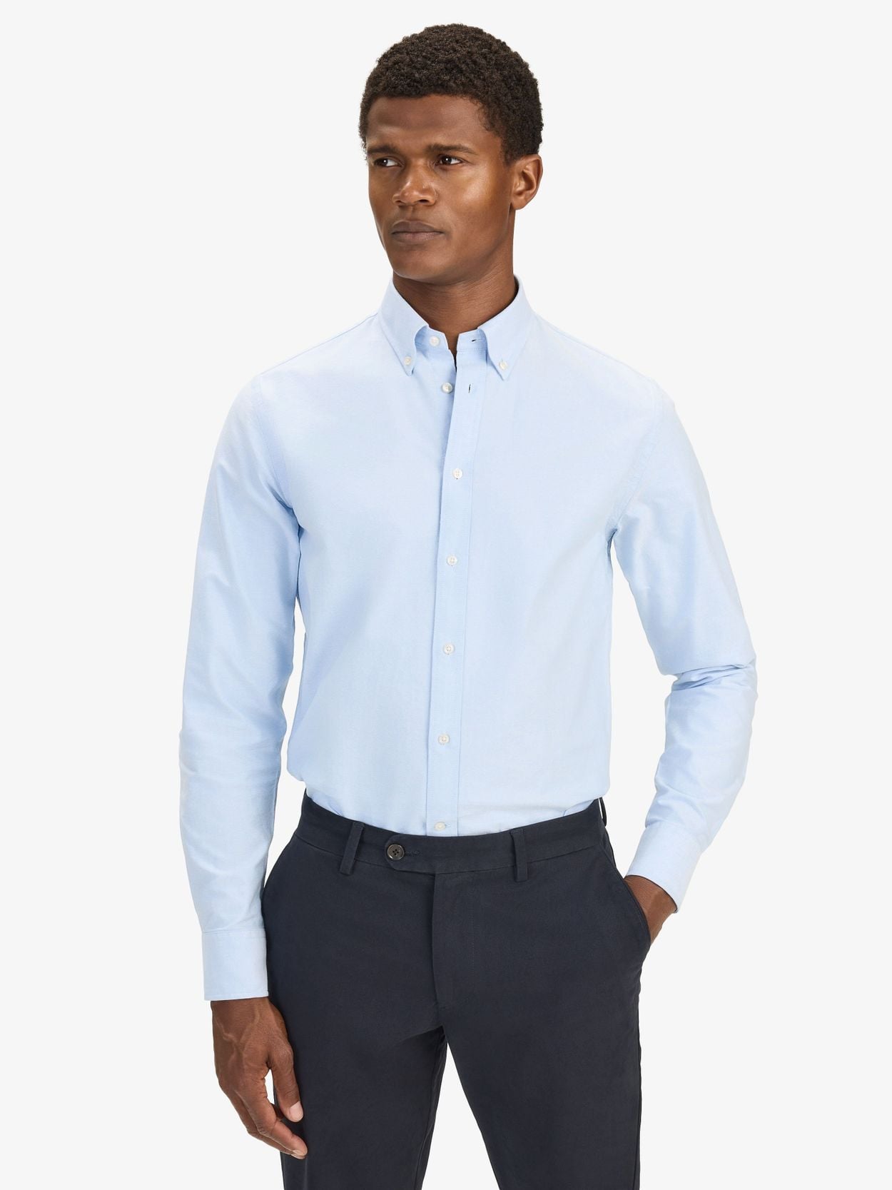 oxford dress shirt The Slim | White Featuring a tailored fit and pearlized buttons Ralph Lauren Women's Stretch Slim