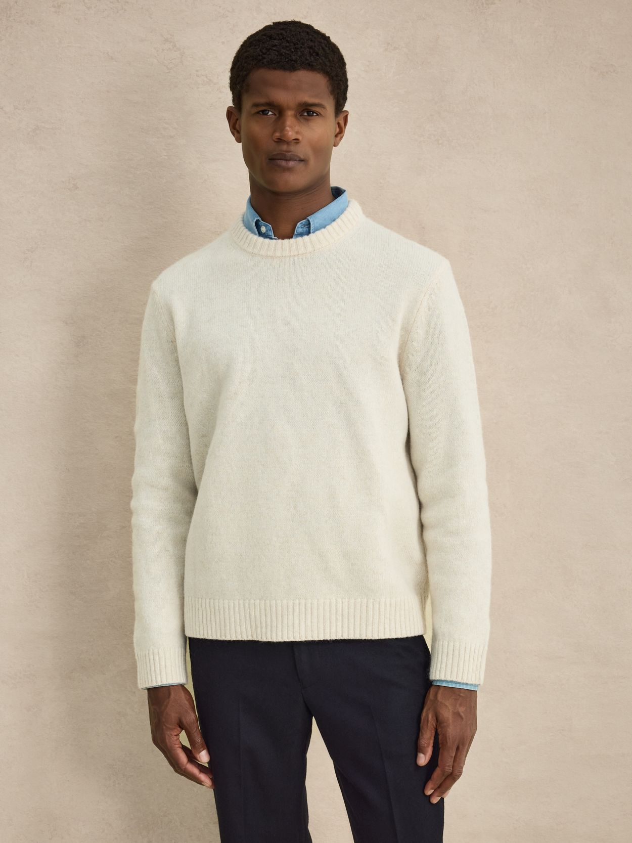 Men's Cotton Cable Knit V-Neck Sweater - Buy online | John Henric