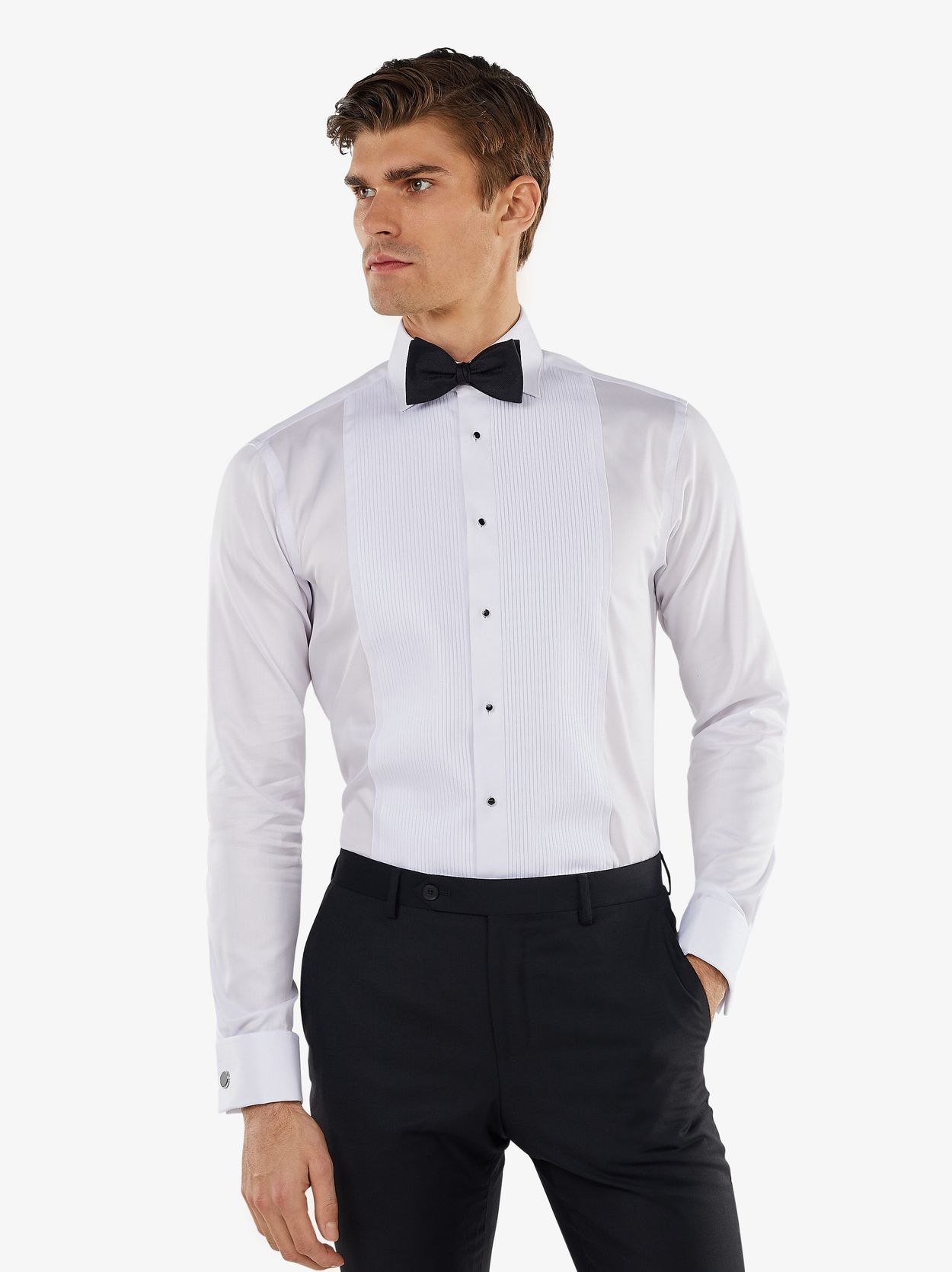 White Tuxedo Shirt