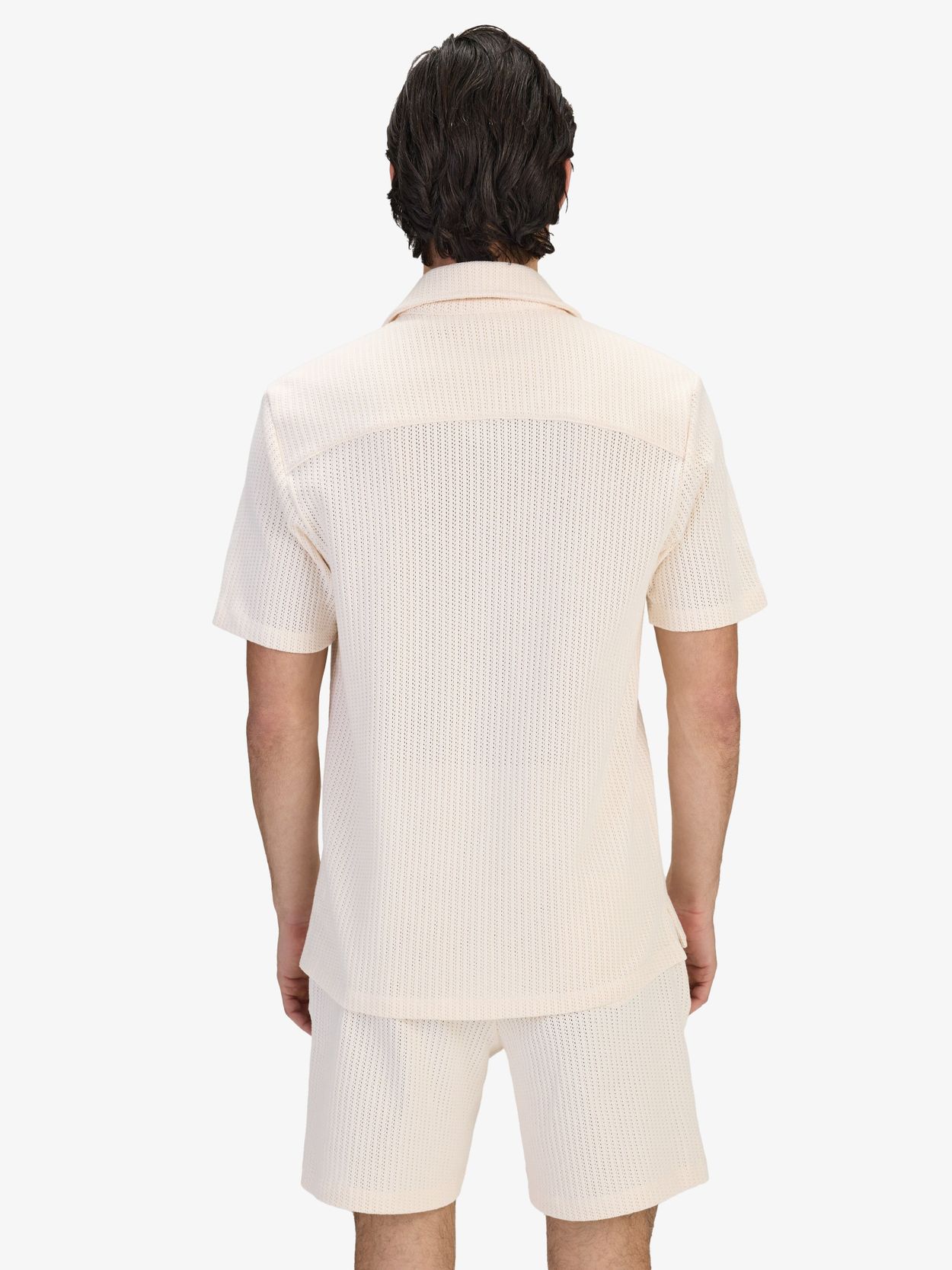 Image number 3 for product Krämvitt Casual Fit Virkat Set