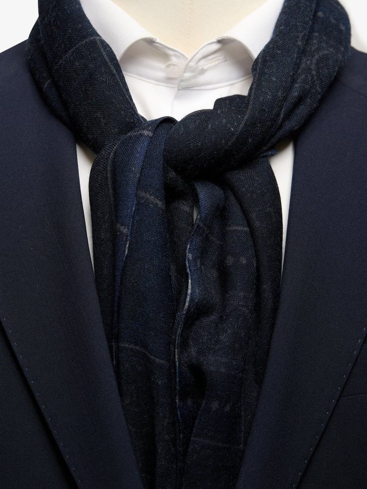 Blue Scarf