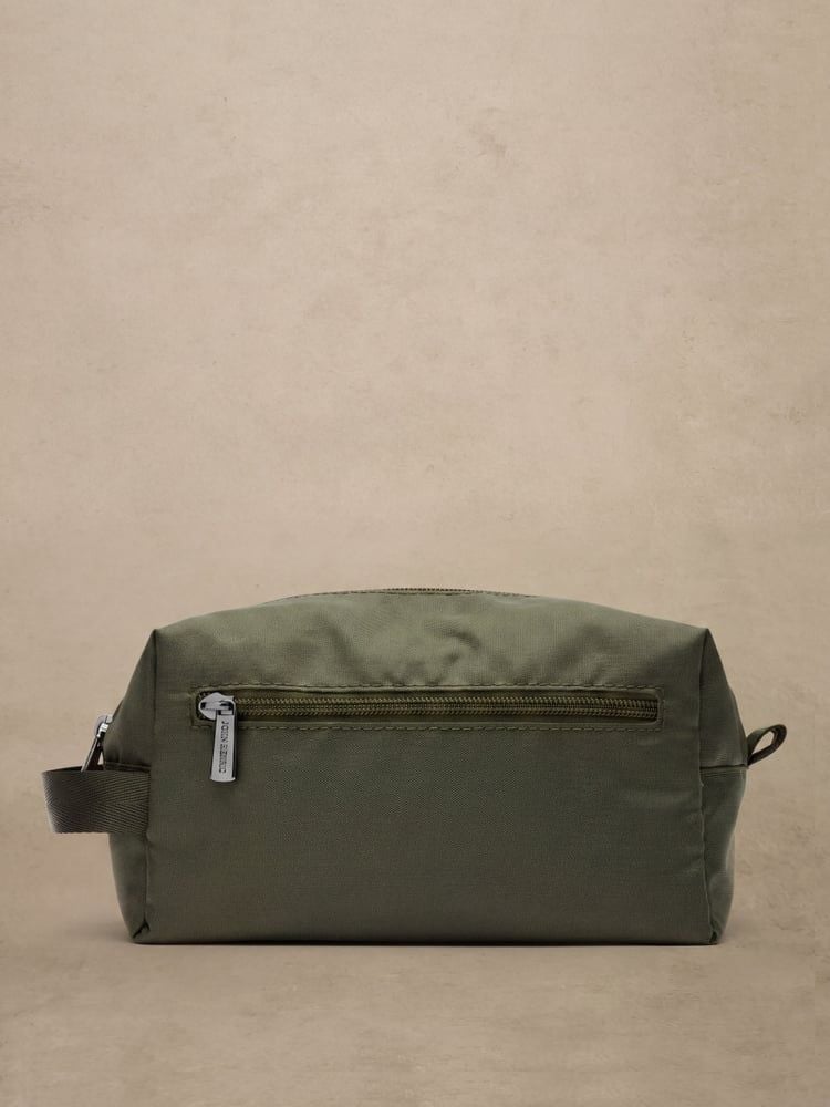 Dark Green Toiletry Bag