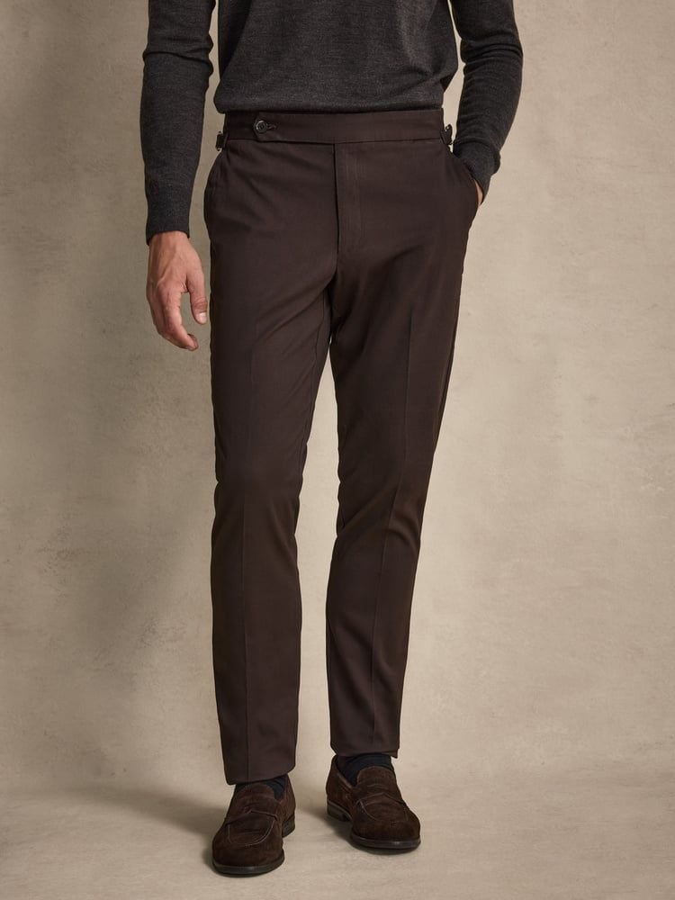 Brown Chinos Slim Fit
