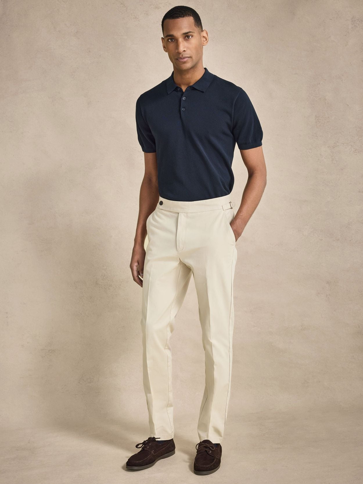 slim fit dress slacks American Chino Flat-Front Slim Fit Pant