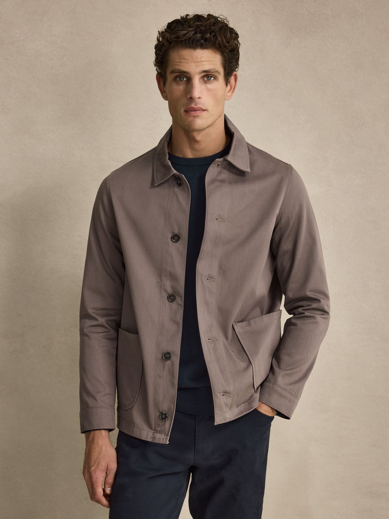 Cotton Overshirt Buy online John Henric