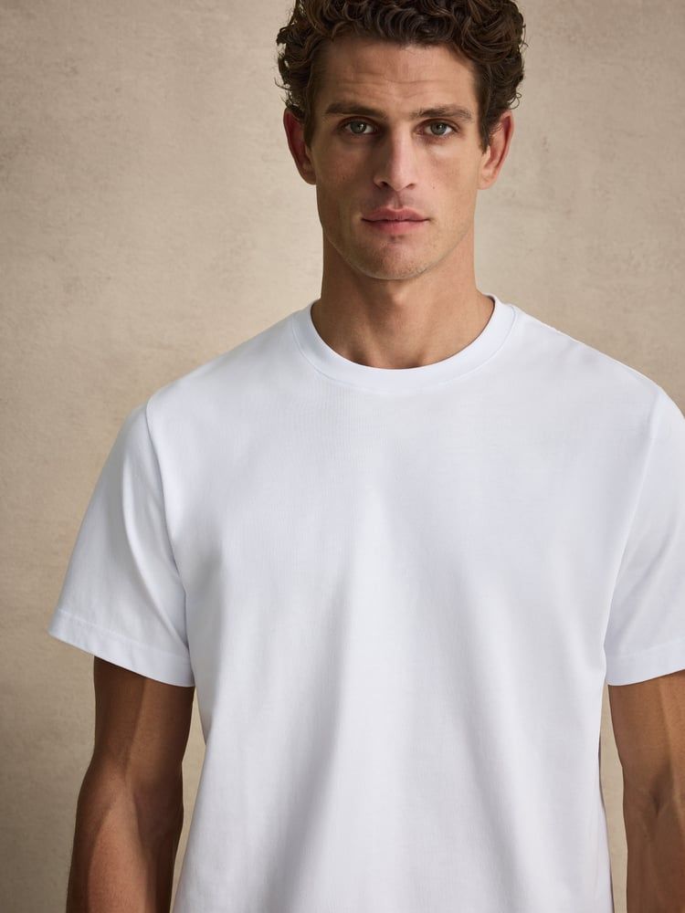 Hvid Midweight T-Shirt