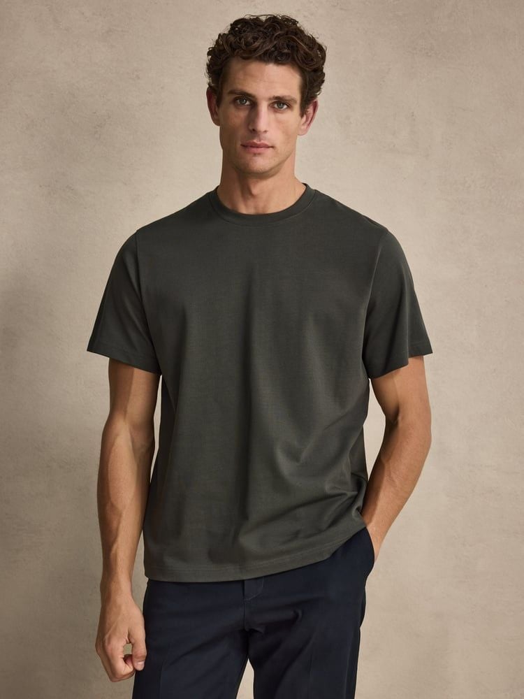 Mørkegrøn Midweight T-Shirt