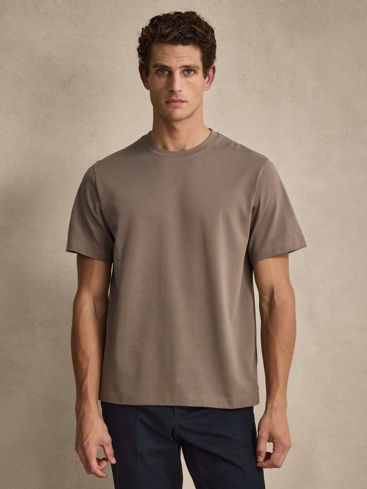 Taupe Midweight T-Shirt