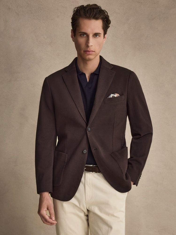 Single Breasted Knitted Jacket Theo - Buy online | John Henric