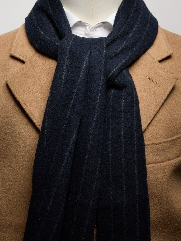 Cotton Wool Knitted Scarf - Buy online | John Henric