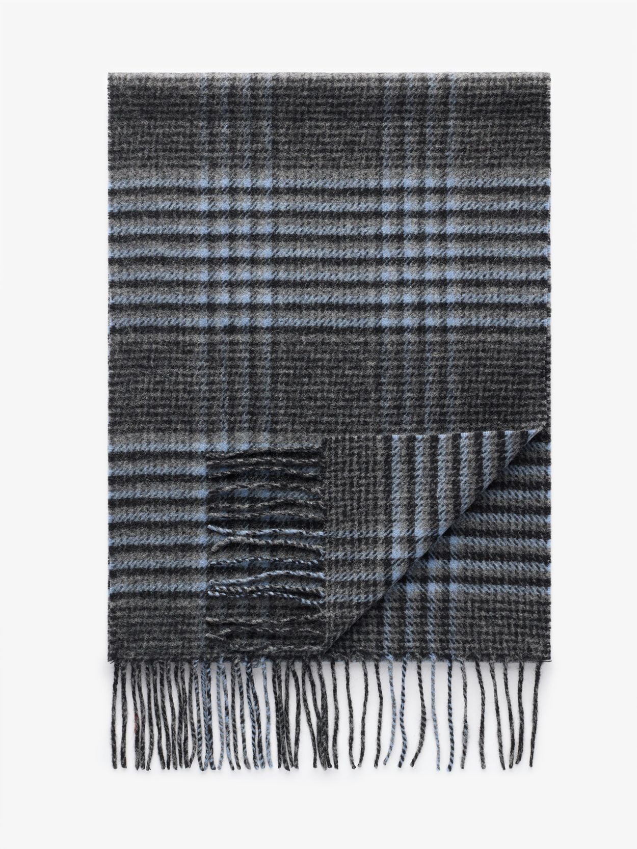 Grey Winter Scarf - Wool - Buy online | John Henric