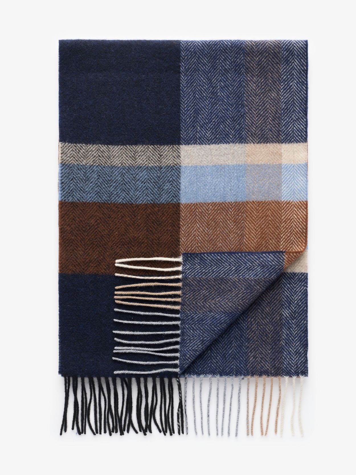 Blue Winter Scarf - Wool - Buy online | John Henric