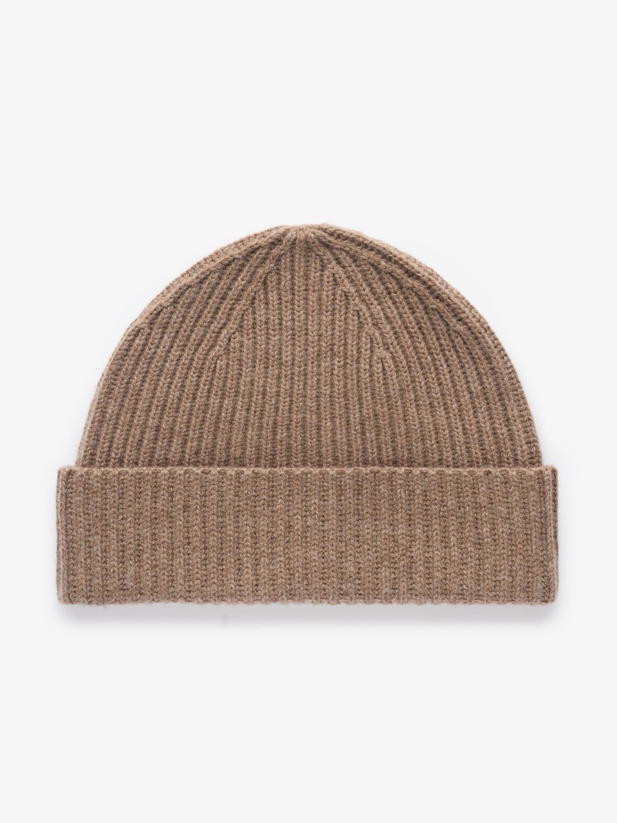 Mid Brown Beanie - Men's wool cashmere beanies - Buy online | John
