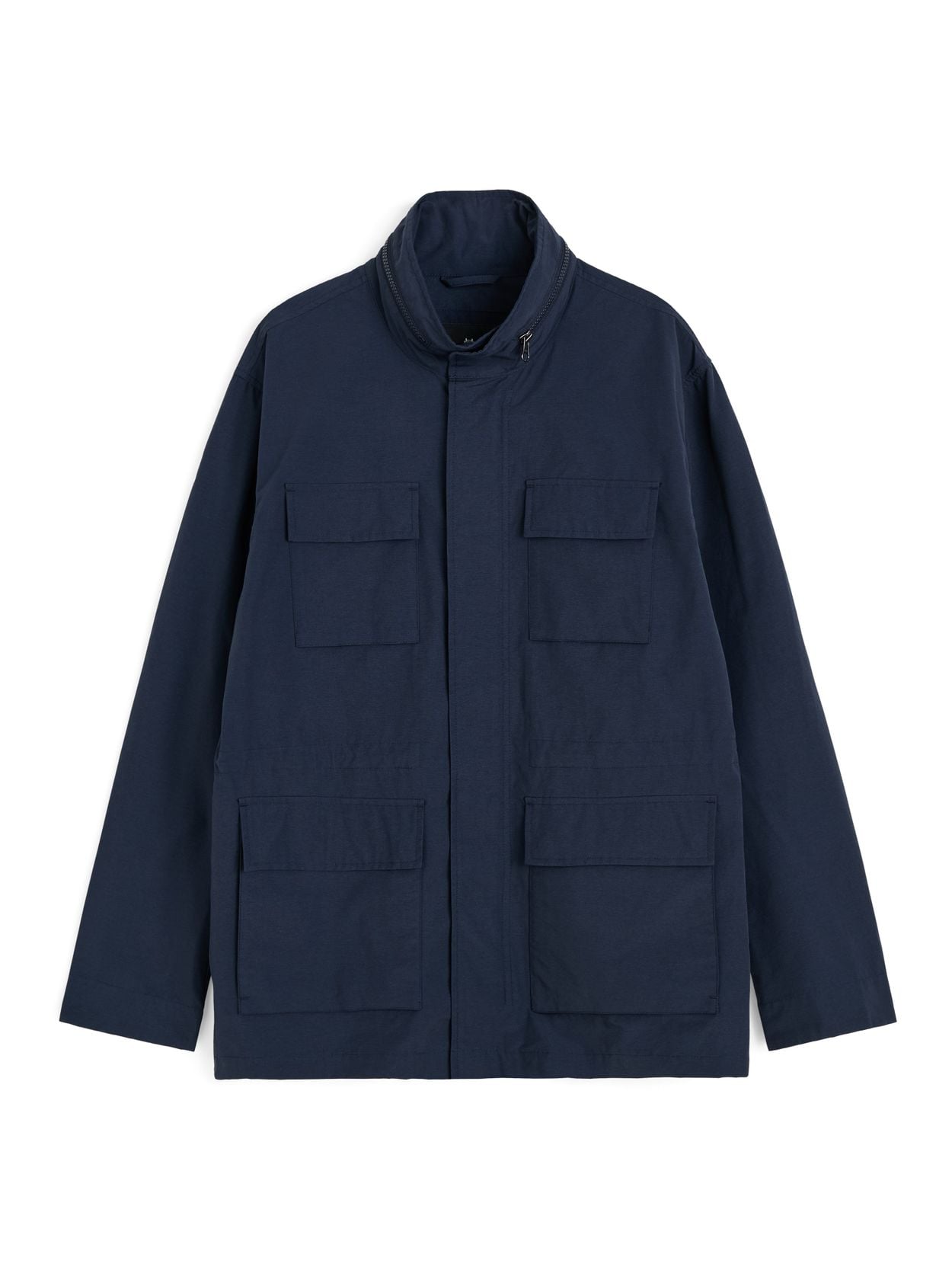 STONE  ジャケット ネイビー 2271348 Navy Blue Field Jacket - Cotton Mix - Buy online | John Henric
