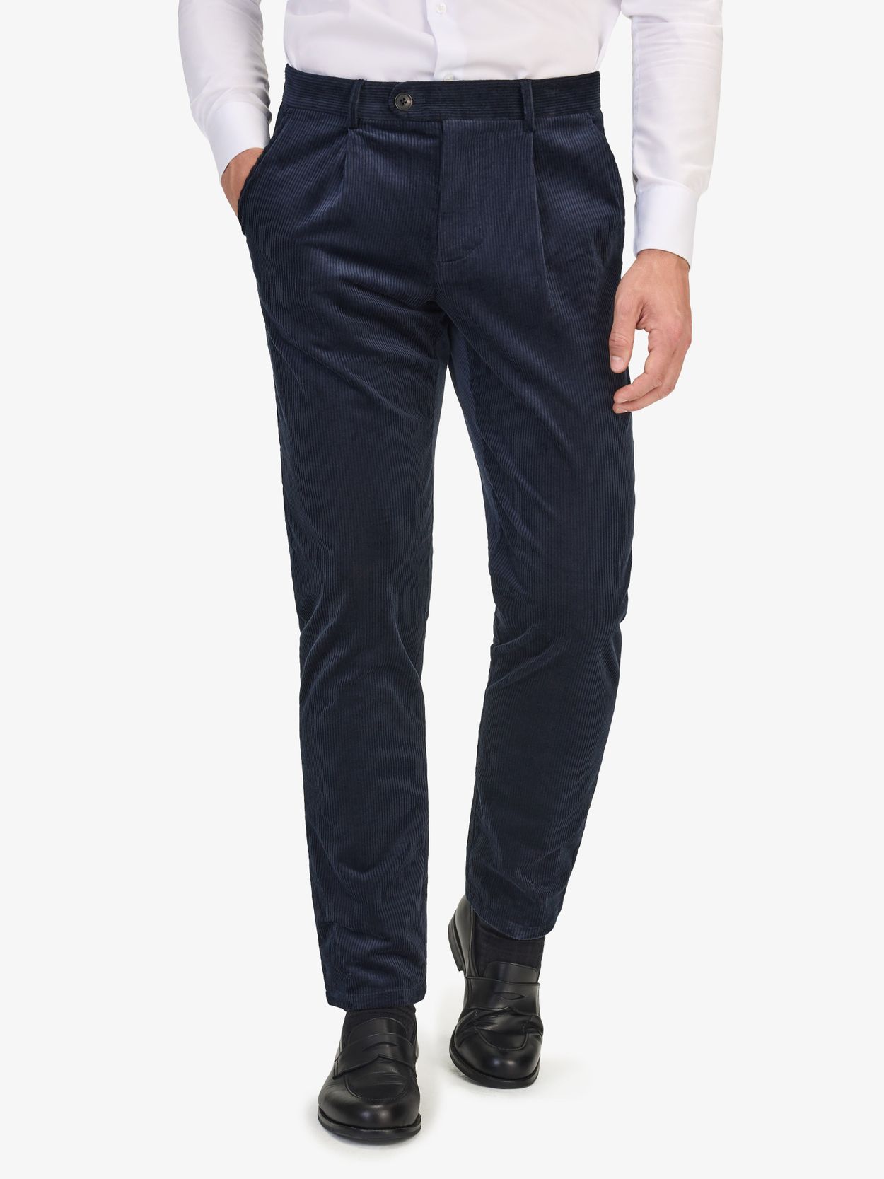 Image number 5 for product Mørkeblå Fløyelsdress