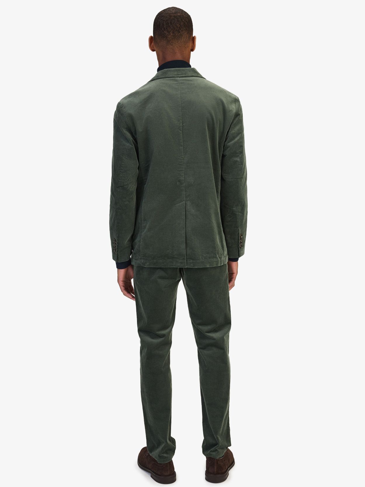 Image number 4 for product Grønn Fløyelsdress