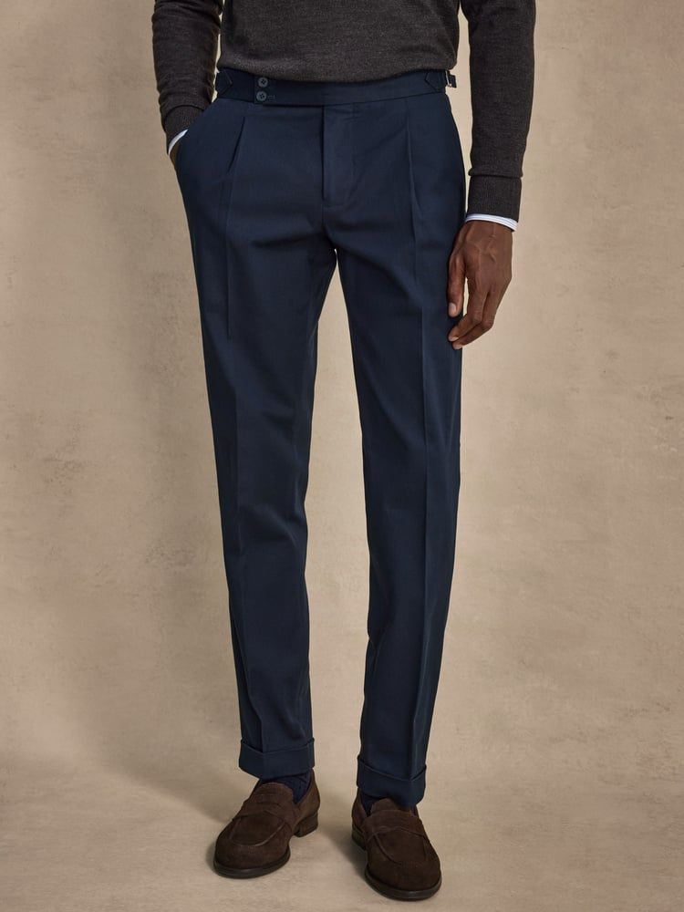 Navy Blue Dress Trousers